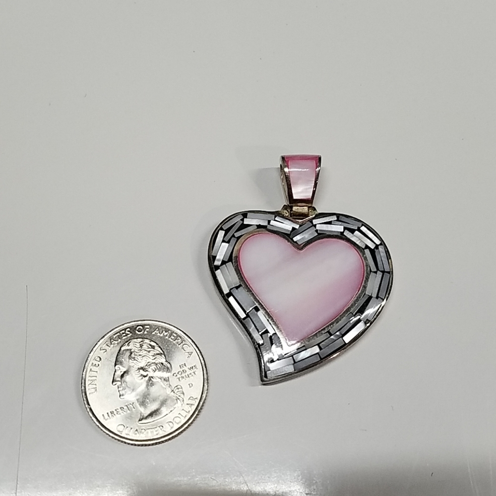 Mother Of Pearl Inlay Pendant